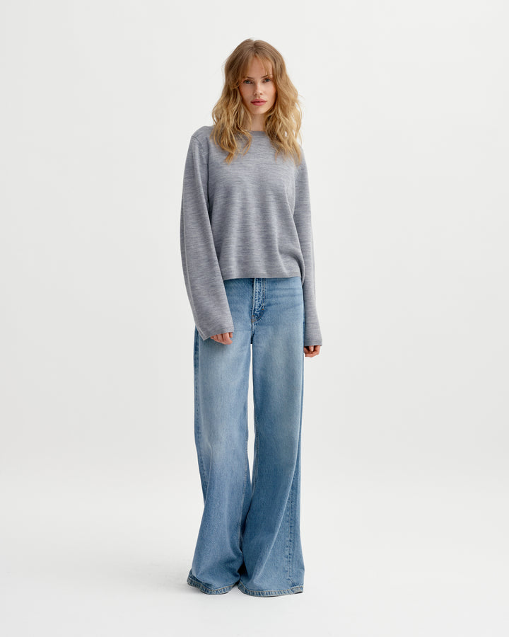 Montreal Sweater Blue Grey