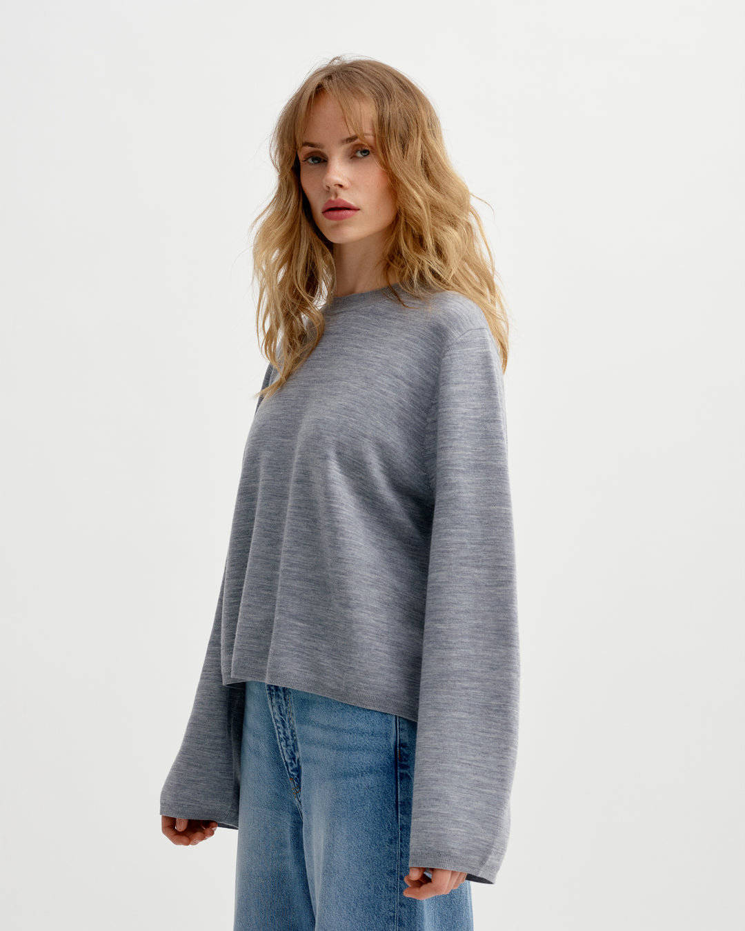 Montreal Sweater Blue Grey