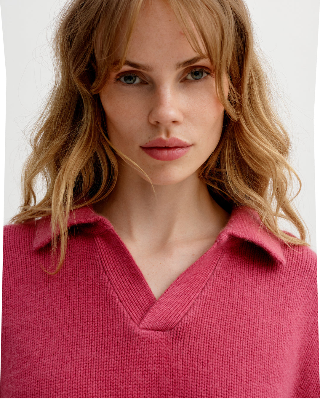 Monaco Cashmere Sweater Baroque Rose
