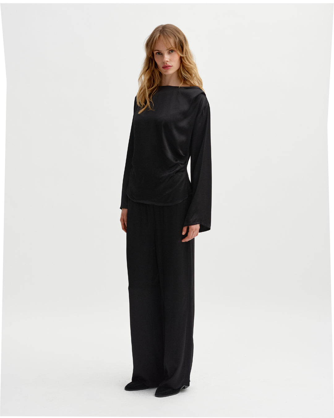 Paris Blouse Black