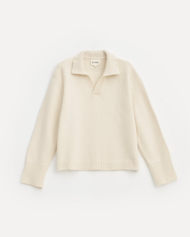 Monaco Cashmere Sweater Cream